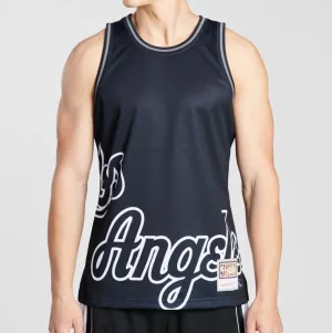 Mitchell & Ness LA Lakers Big Face Swingman Basketball Jersey Size M (New)