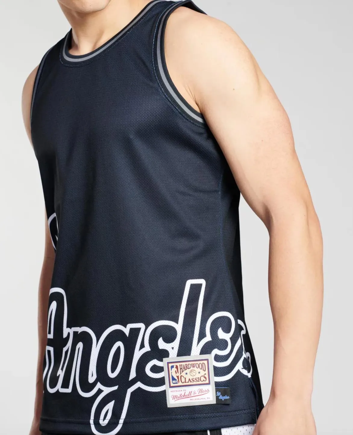 Mitchell & Ness LA Lakers Big Face Swingman Basketball Jersey Size M (New)