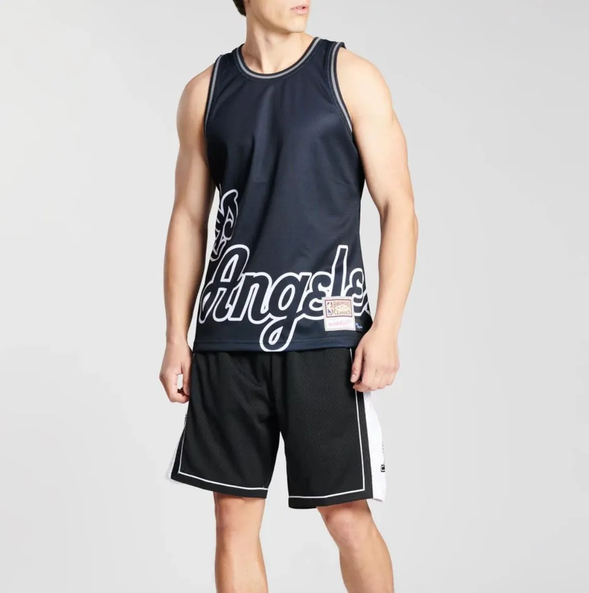 Mitchell & Ness LA Lakers Big Face Swingman Basketball Jersey Size M (New)