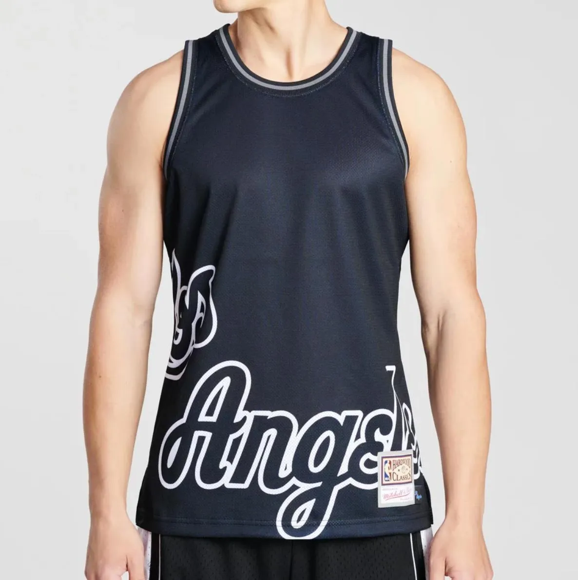 Mitchell & Ness LA Lakers Big Face Swingman Basketball Jersey Size M (New)