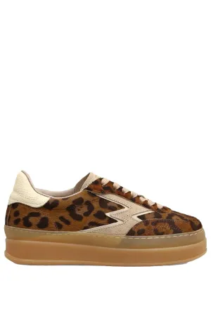 Moa Concept Master Club Double Sole Leopard Ponyhair