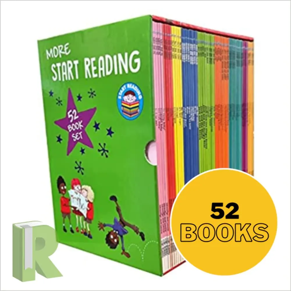 More Start Reading Series 52 Books Collection Set (The Winter Cave, Rushing River, Danger in the Forest & More...)