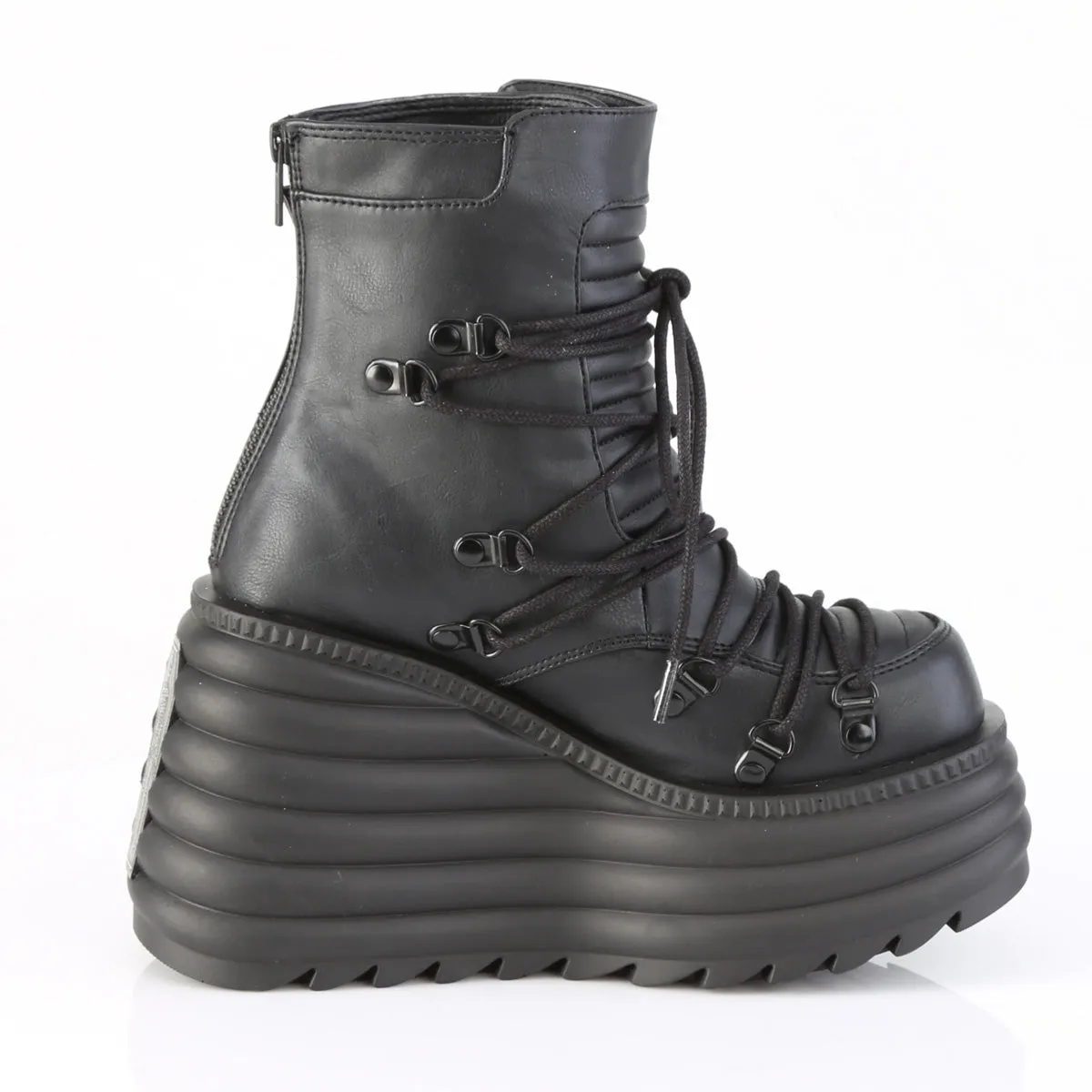 MORTE-68  Black Vegan Leather