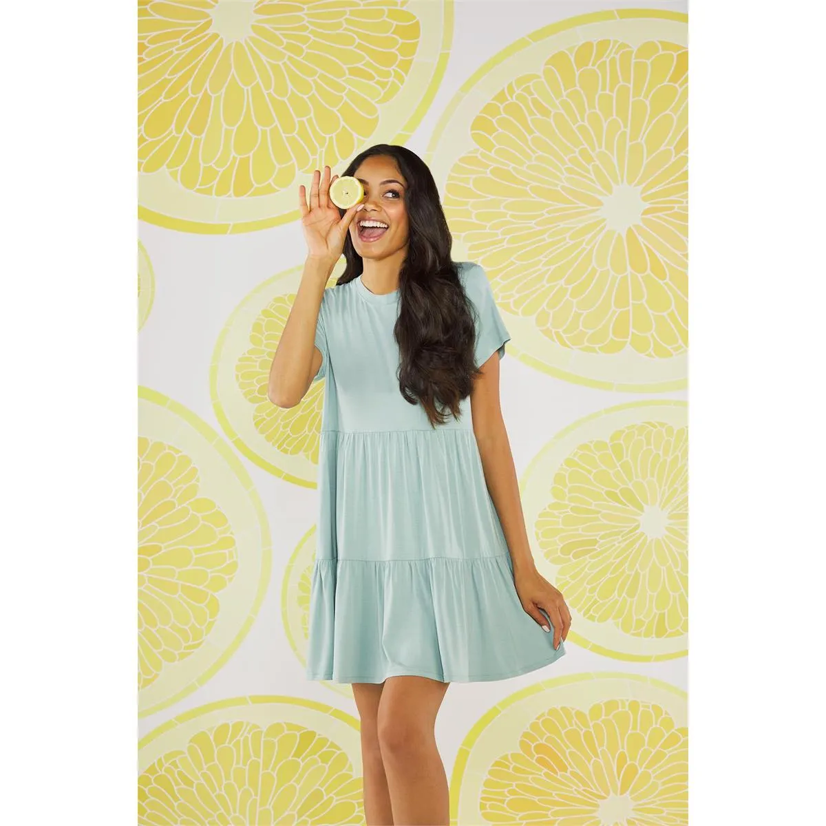 Mud Pie Seafoam Poncey Dress