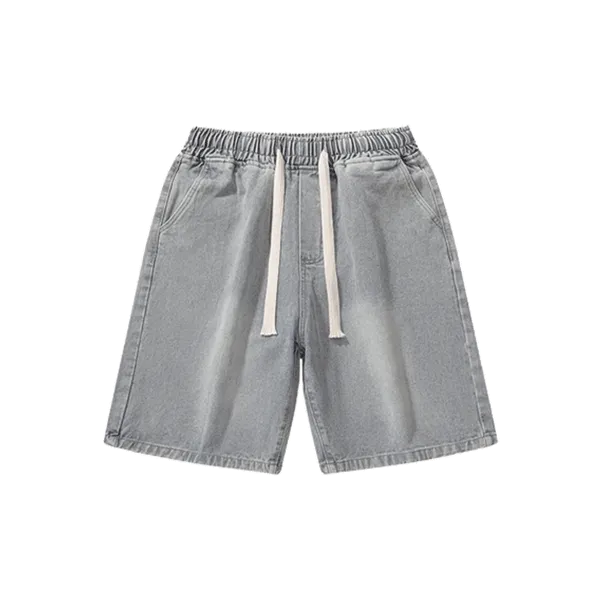 Multicolor denim shorts-D63 | Inspanda