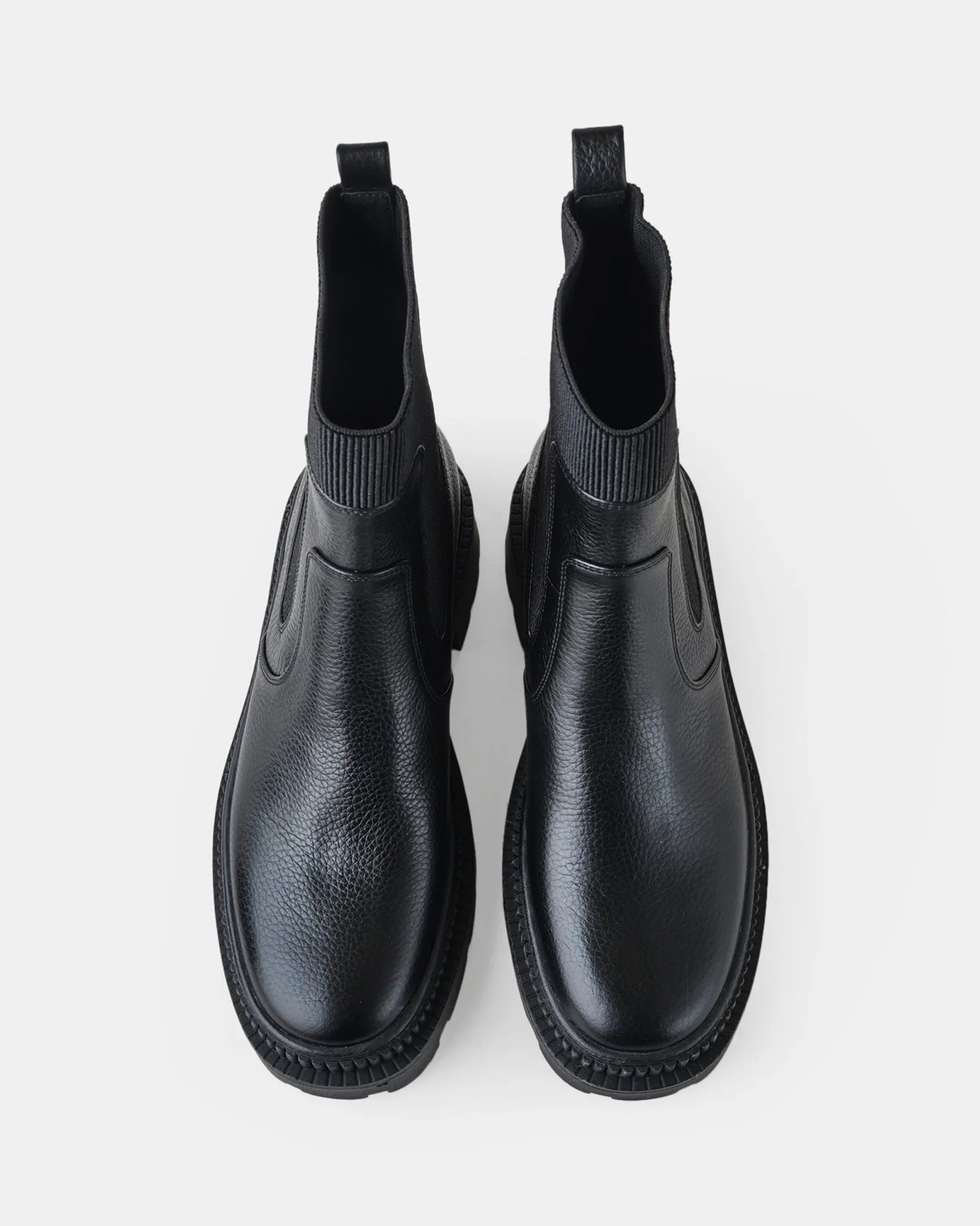 Muse Leather Boot - Black