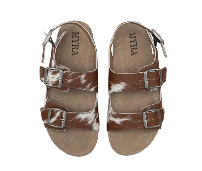 Myra Mountain Path Leather Sandals