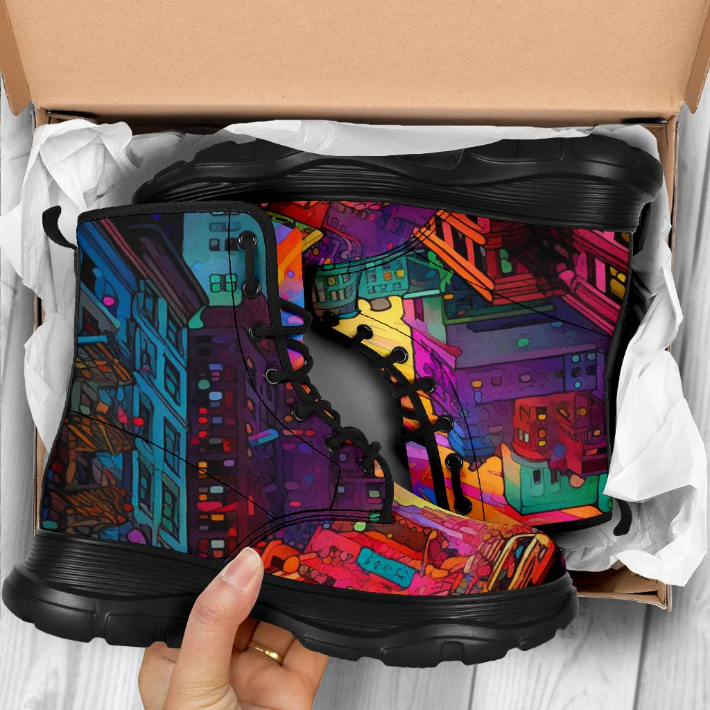 New York City Chunky Boots