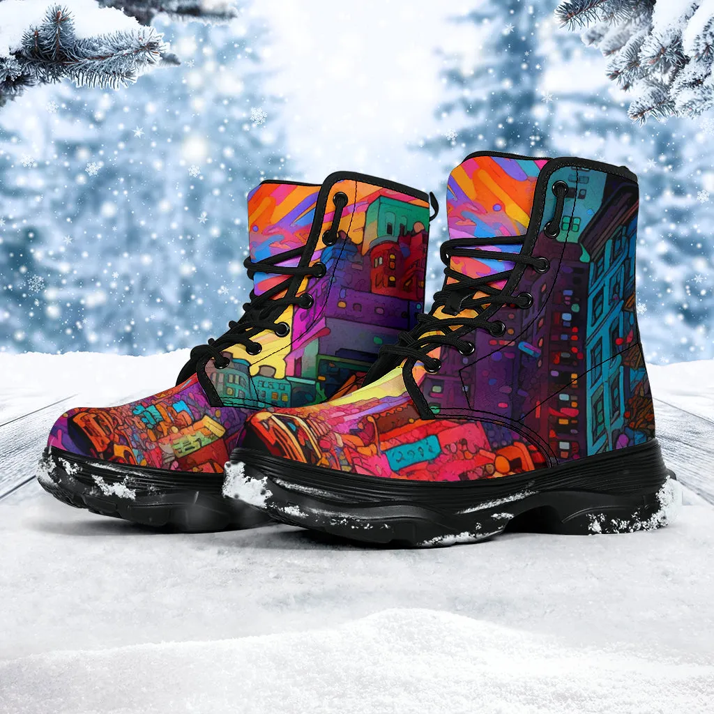 New York City Chunky Boots