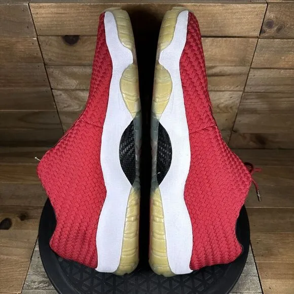 Nike Men’s Sz 13 Air Jordan Future Low Red Basketball Lace Up Shoes 718948-601