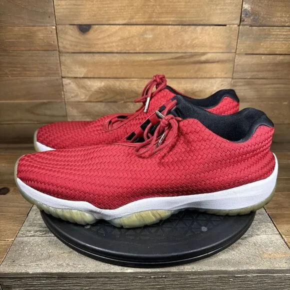 Nike Men’s Sz 13 Air Jordan Future Low Red Basketball Lace Up Shoes 718948-601