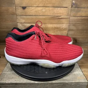 Nike Men’s Sz 13 Air Jordan Future Low Red Basketball Lace Up Shoes 718948-601