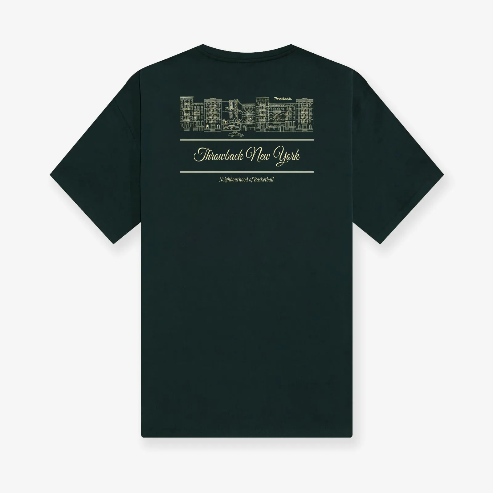 NYC Neighbourhood of Basketball Tee - Racing