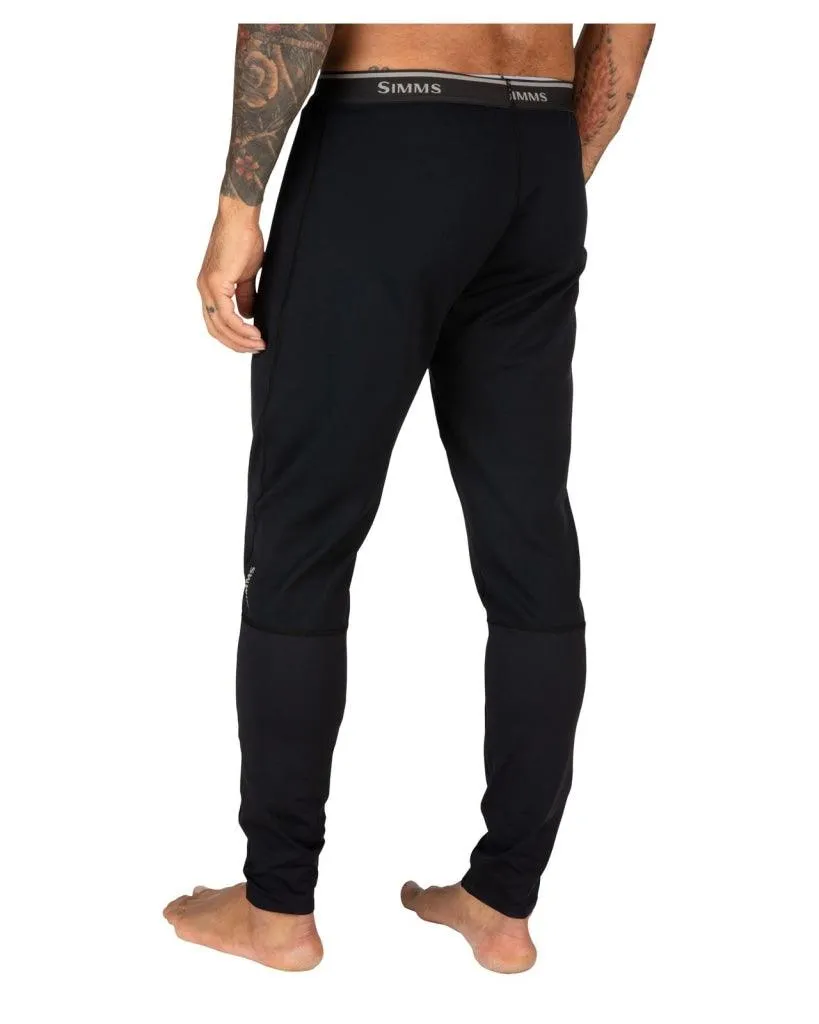 Pantaloni SIMMS Heavyweight Baselayer Bottom Black
