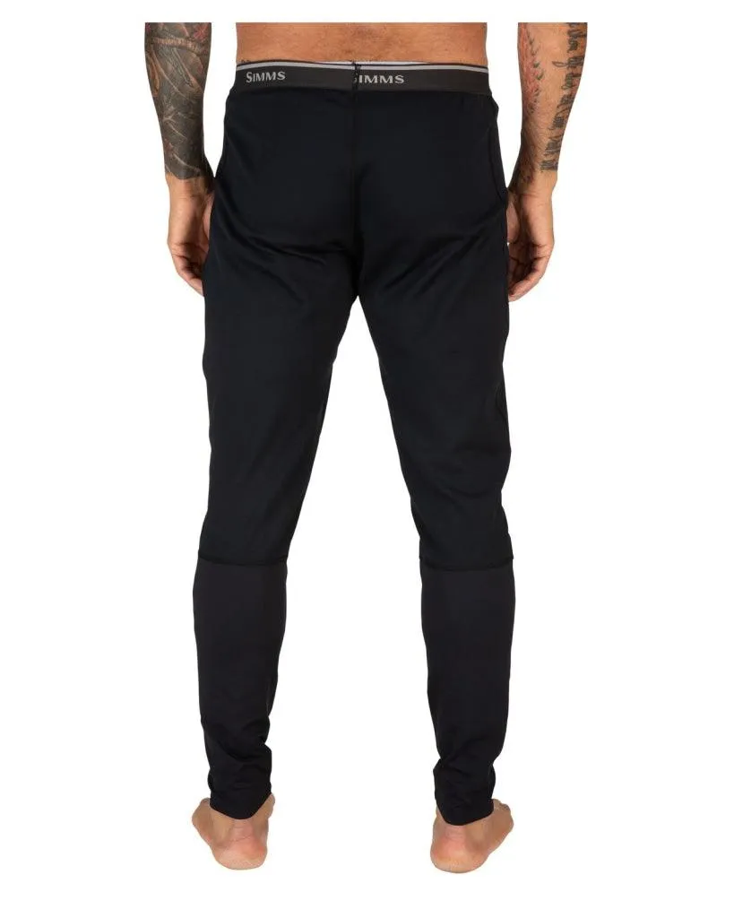 Pantaloni SIMMS Heavyweight Baselayer Bottom Black