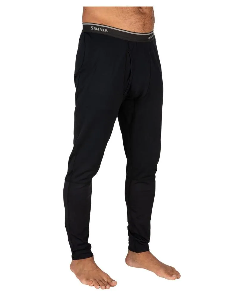 Pantaloni SIMMS Heavyweight Baselayer Bottom Black
