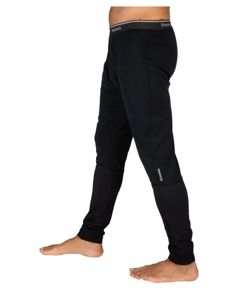 Pantaloni SIMMS Heavyweight Baselayer Bottom Black