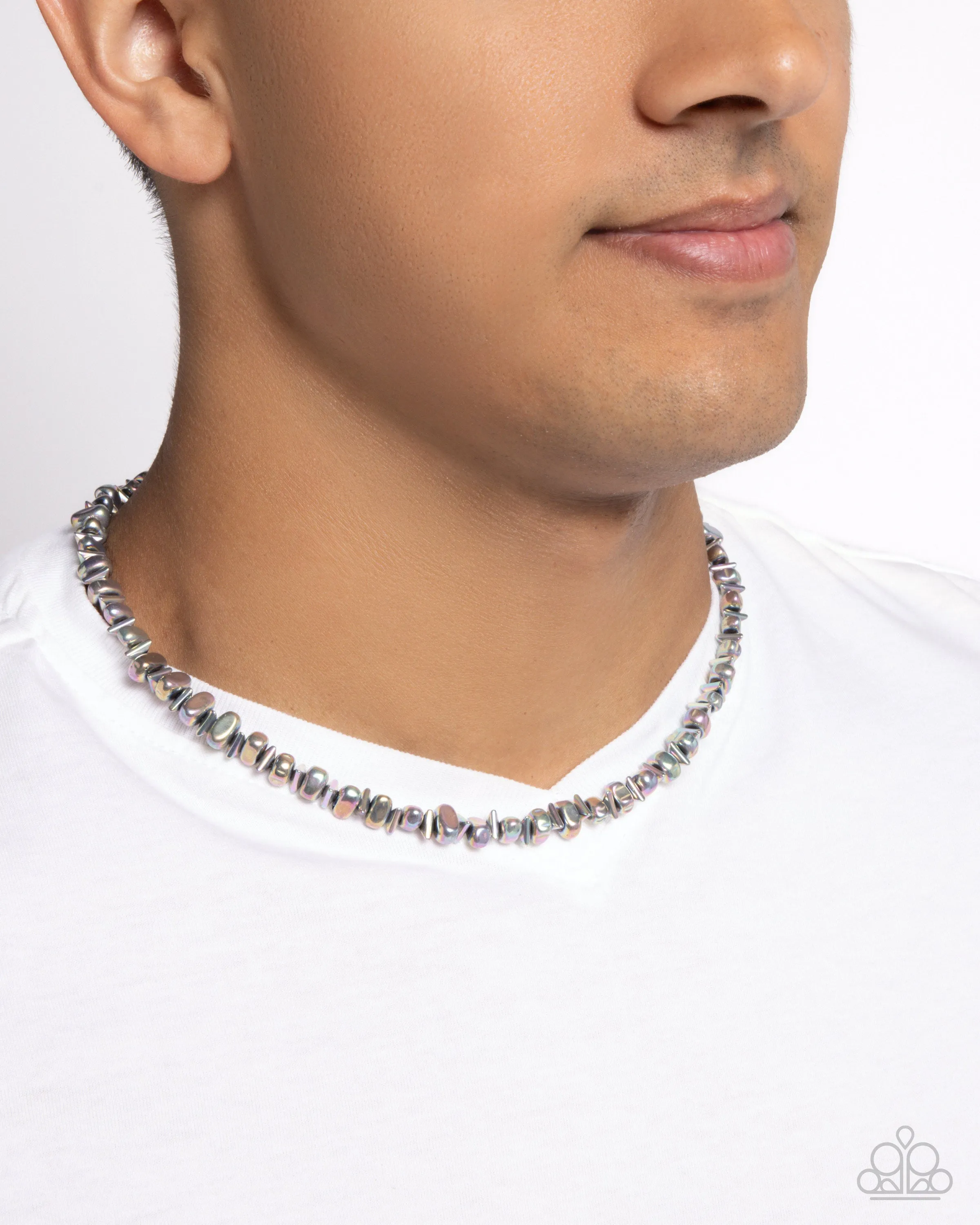 Paparazzi Urban Union Necklace Pink & City Combination Bracelet Pink (Unisex)