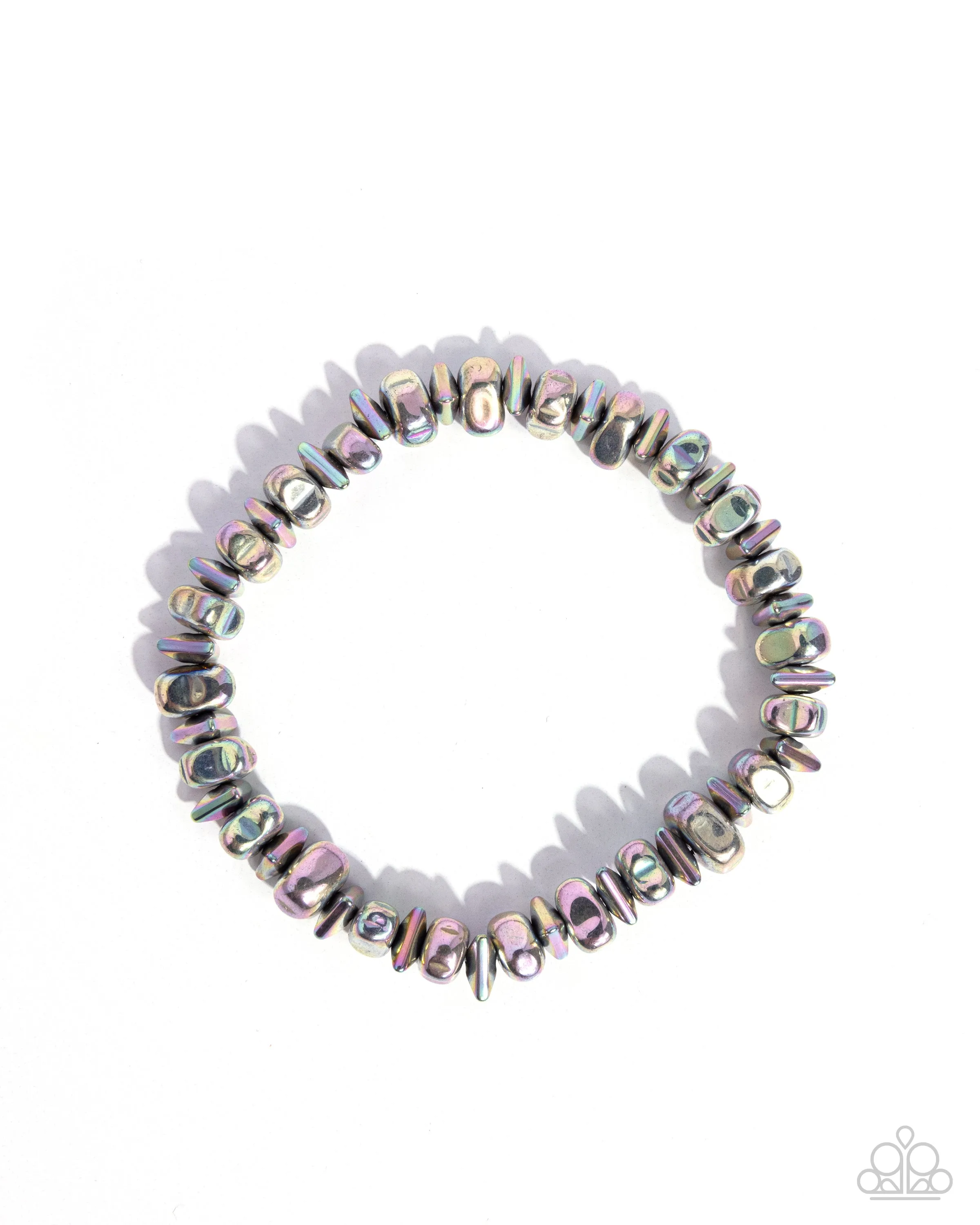 Paparazzi Urban Union Necklace Pink & City Combination Bracelet Pink (Unisex)