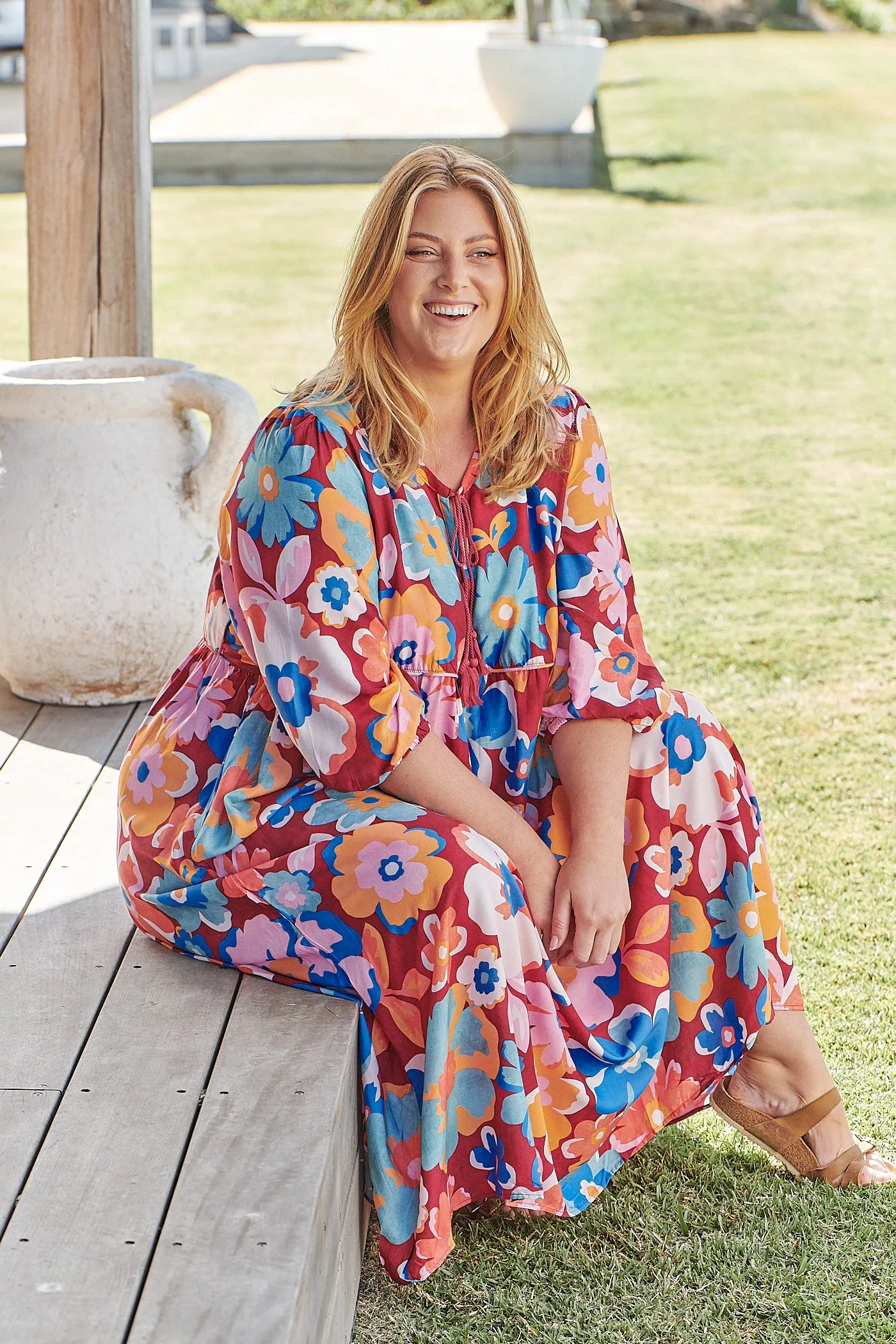 Penny Midi Dress - Valli