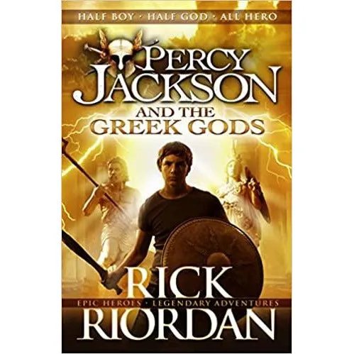 Percy Jackson Collection 7 Books Set By Rick Riordan (Greek Gods,Heros,Thief)