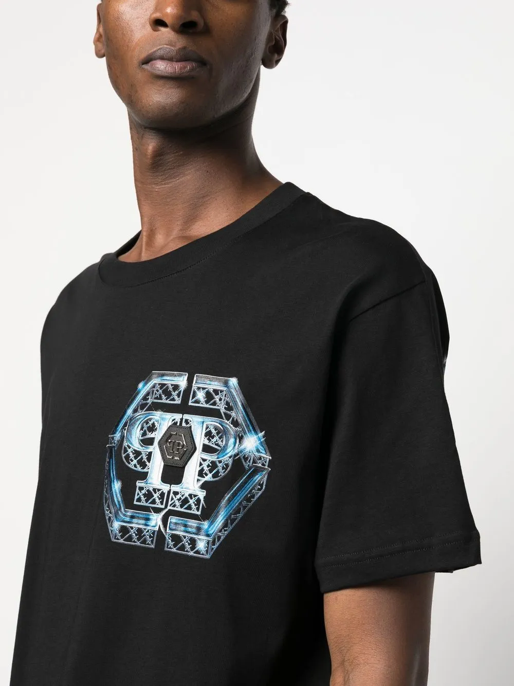 Philipp Plein logo print T-shirt