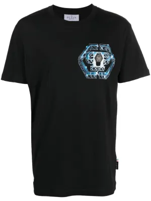 Philipp Plein logo print T-shirt