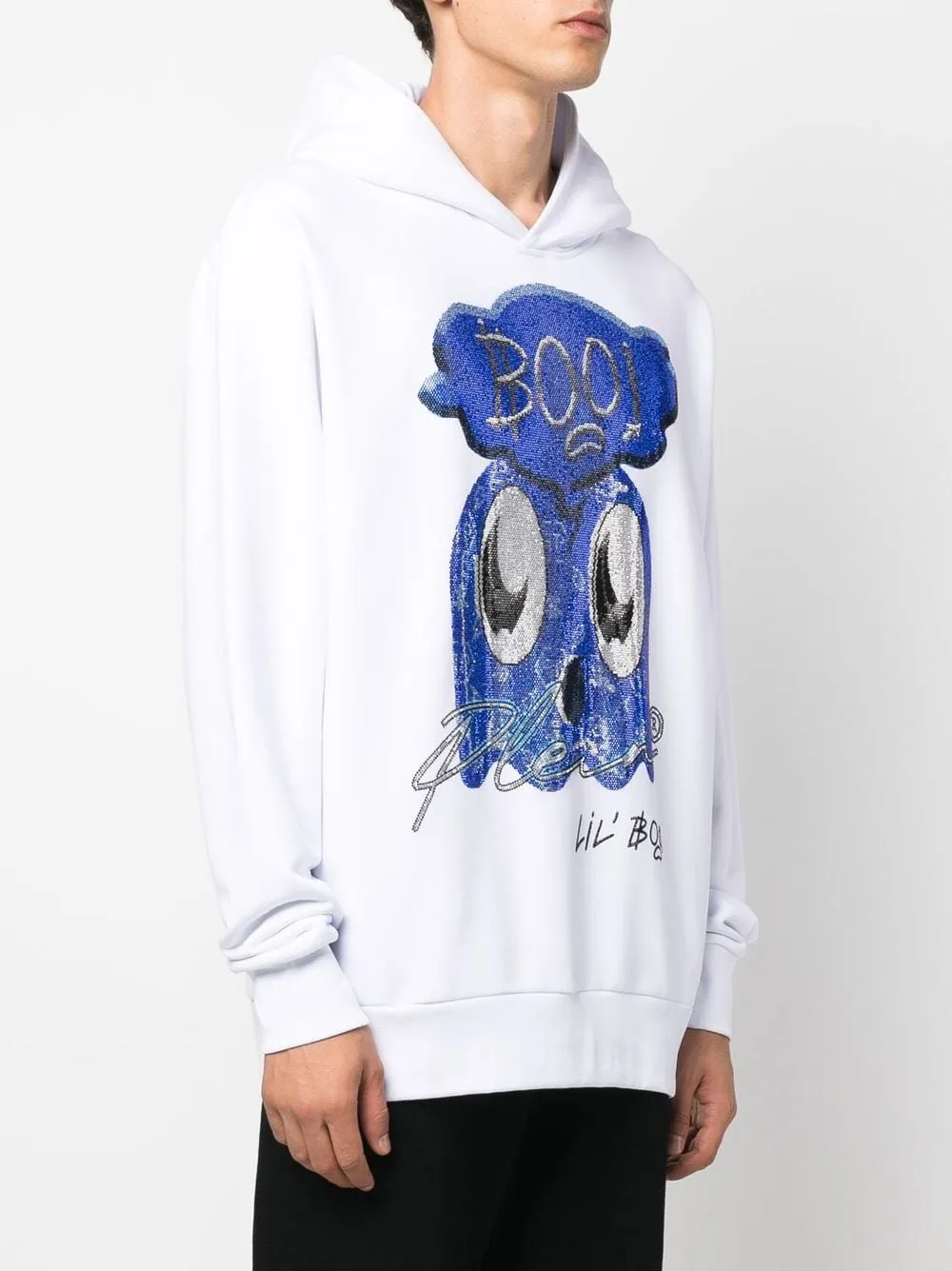 Philipp Plein Stones Lil Boo logo hoodie