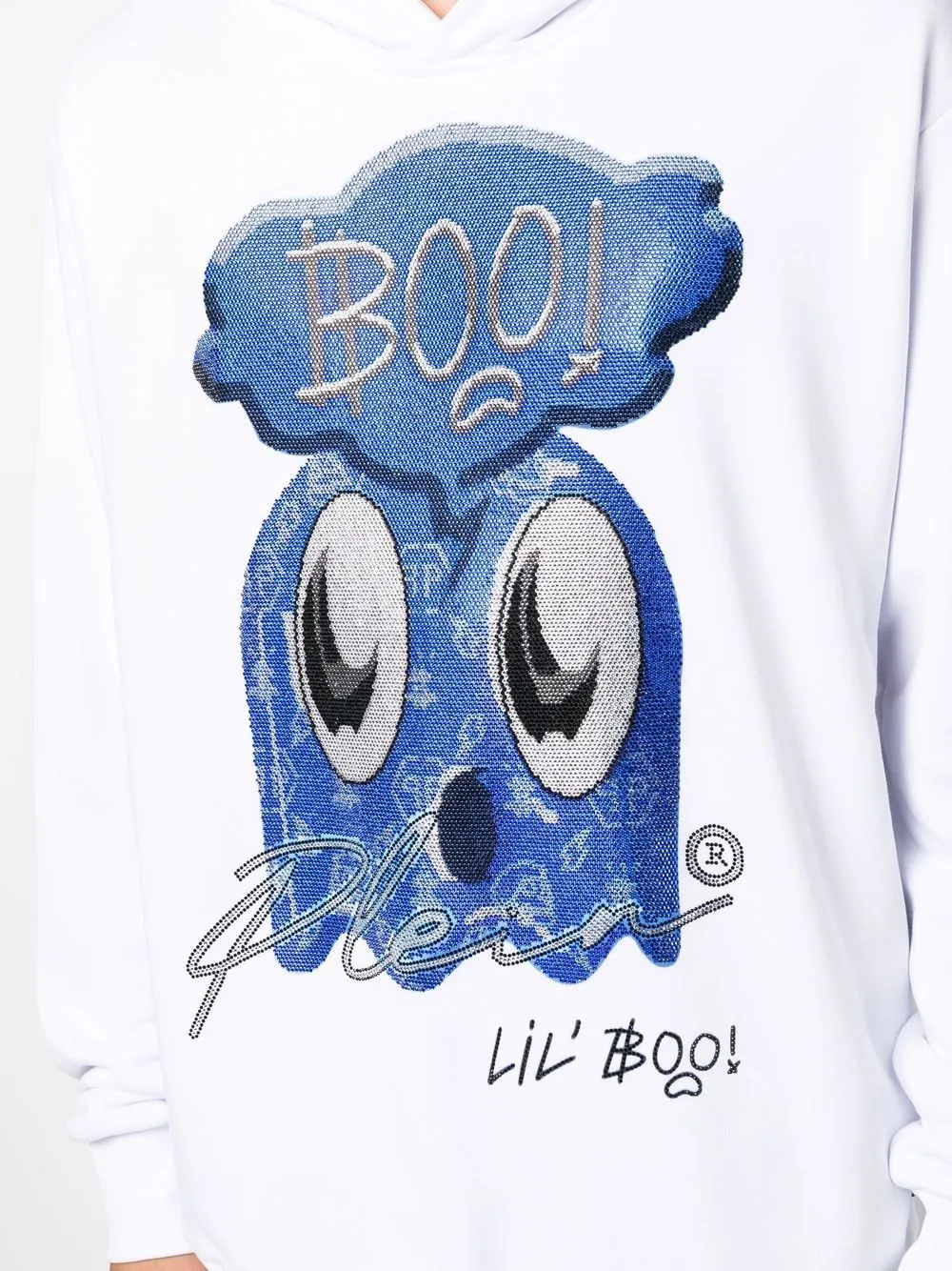 Philipp Plein Stones Lil Boo logo hoodie