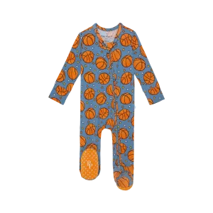 Posh Peanut Slam Dunk Footie with Zipper