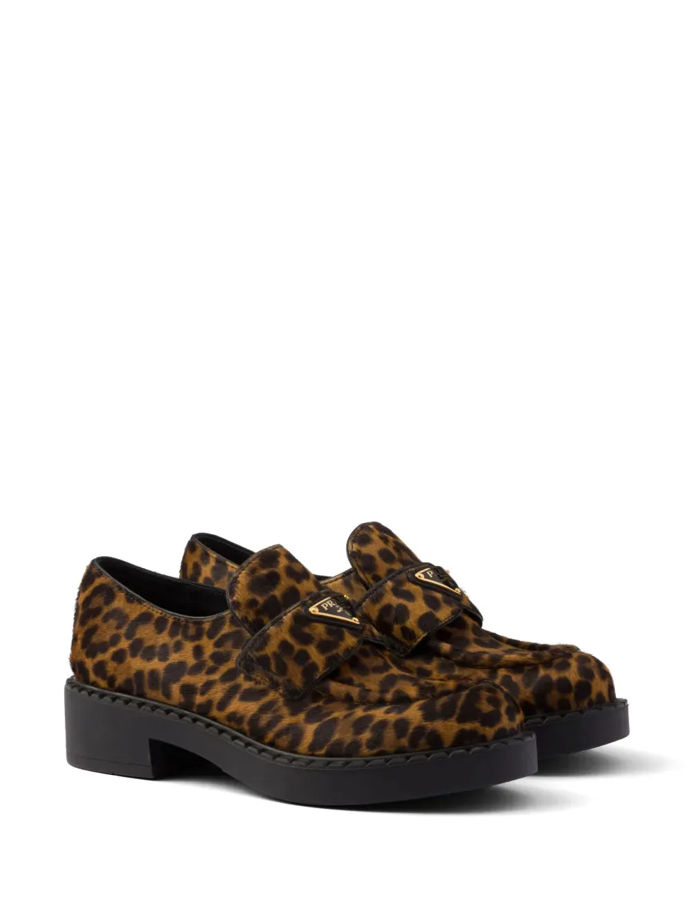Prada 50mm Chocolate loafers