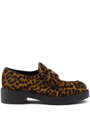 Prada 50mm Chocolate loafers