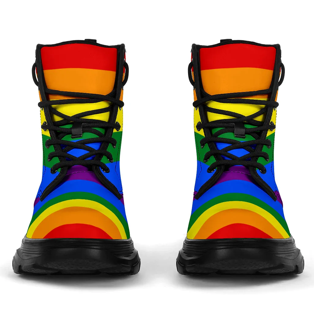 Pride Chunky Boots