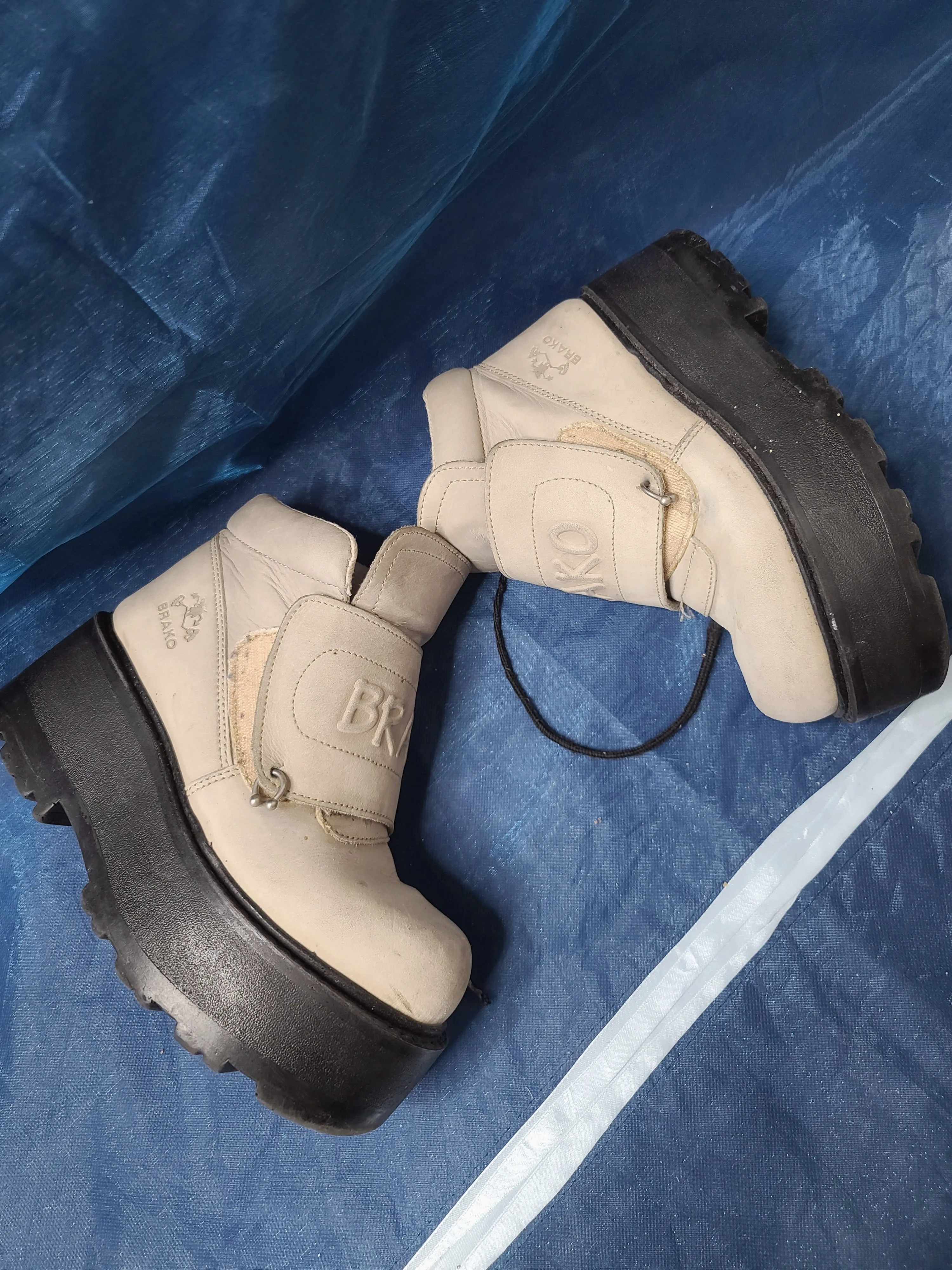 Punk plateformes boots