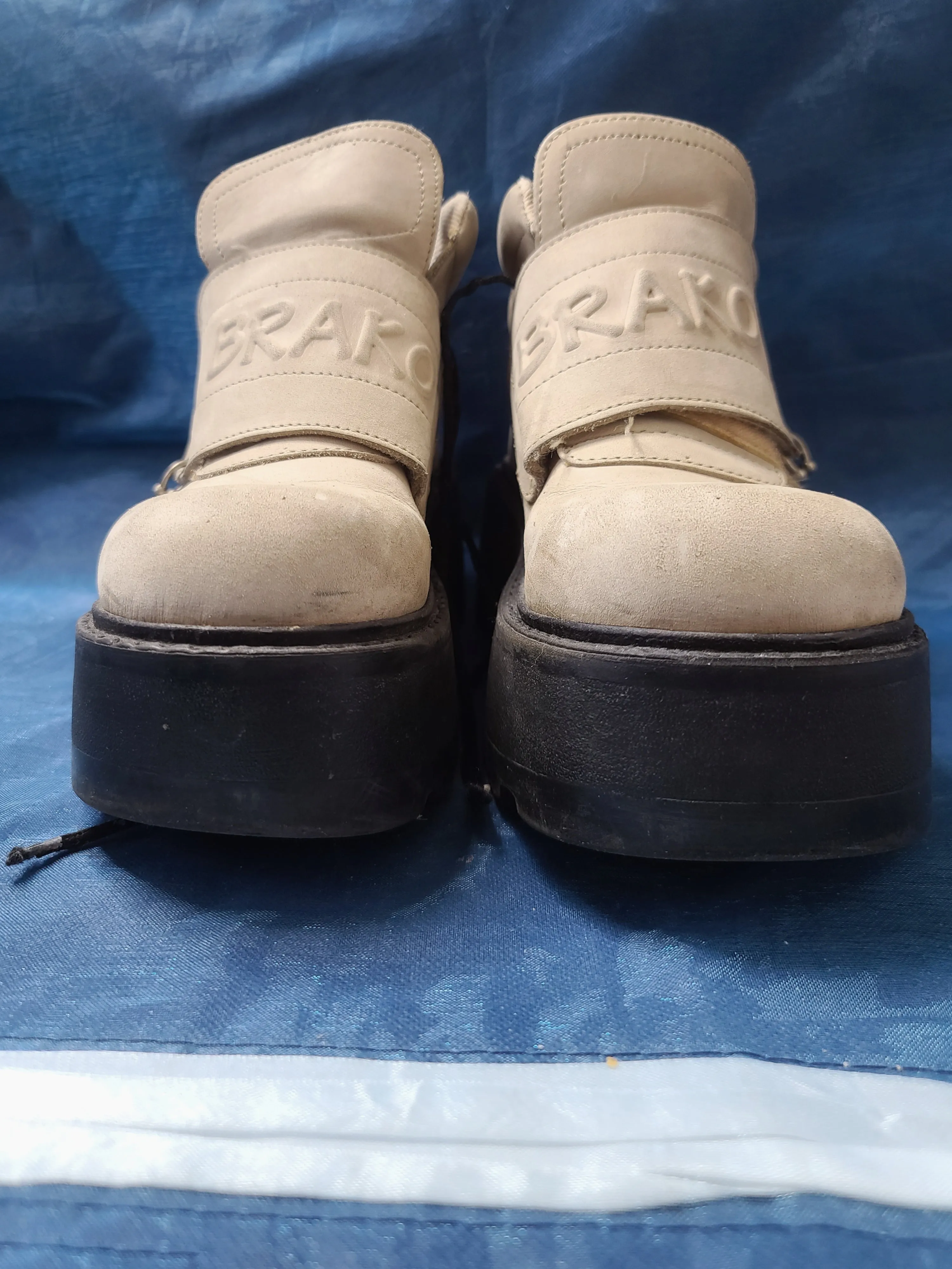 Punk plateformes boots