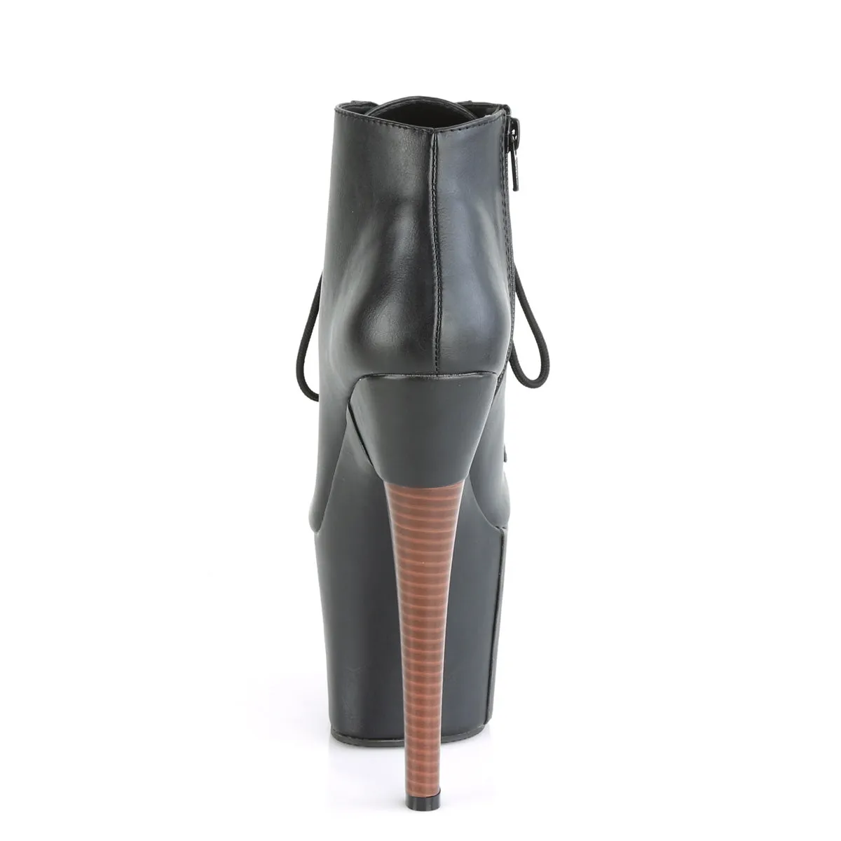 RADIANT-1005  Black Faux Leather/Black Faux Leather