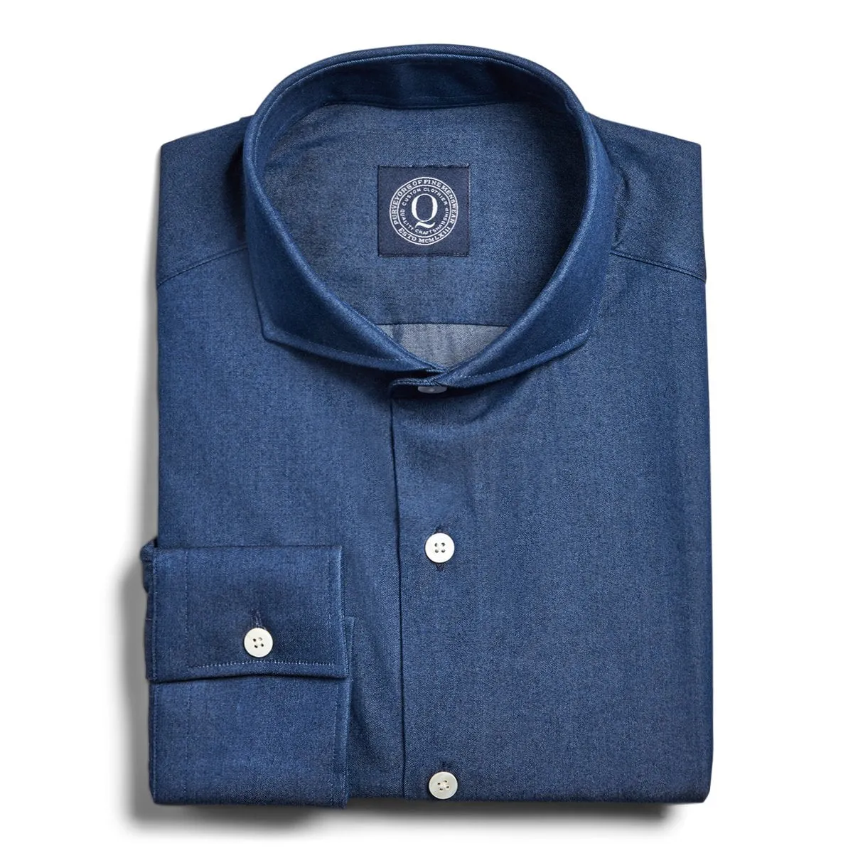 Refined Denim Solid - Deep Indigo