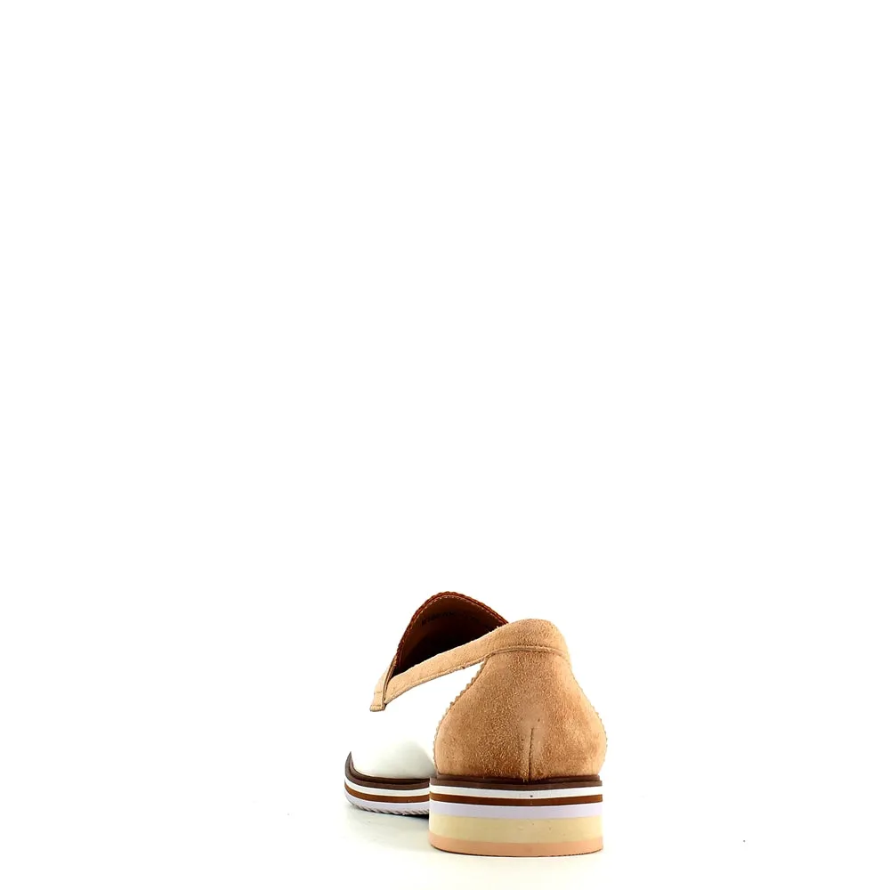 Regarde Le Ciel Dalma Loafer White/Gold