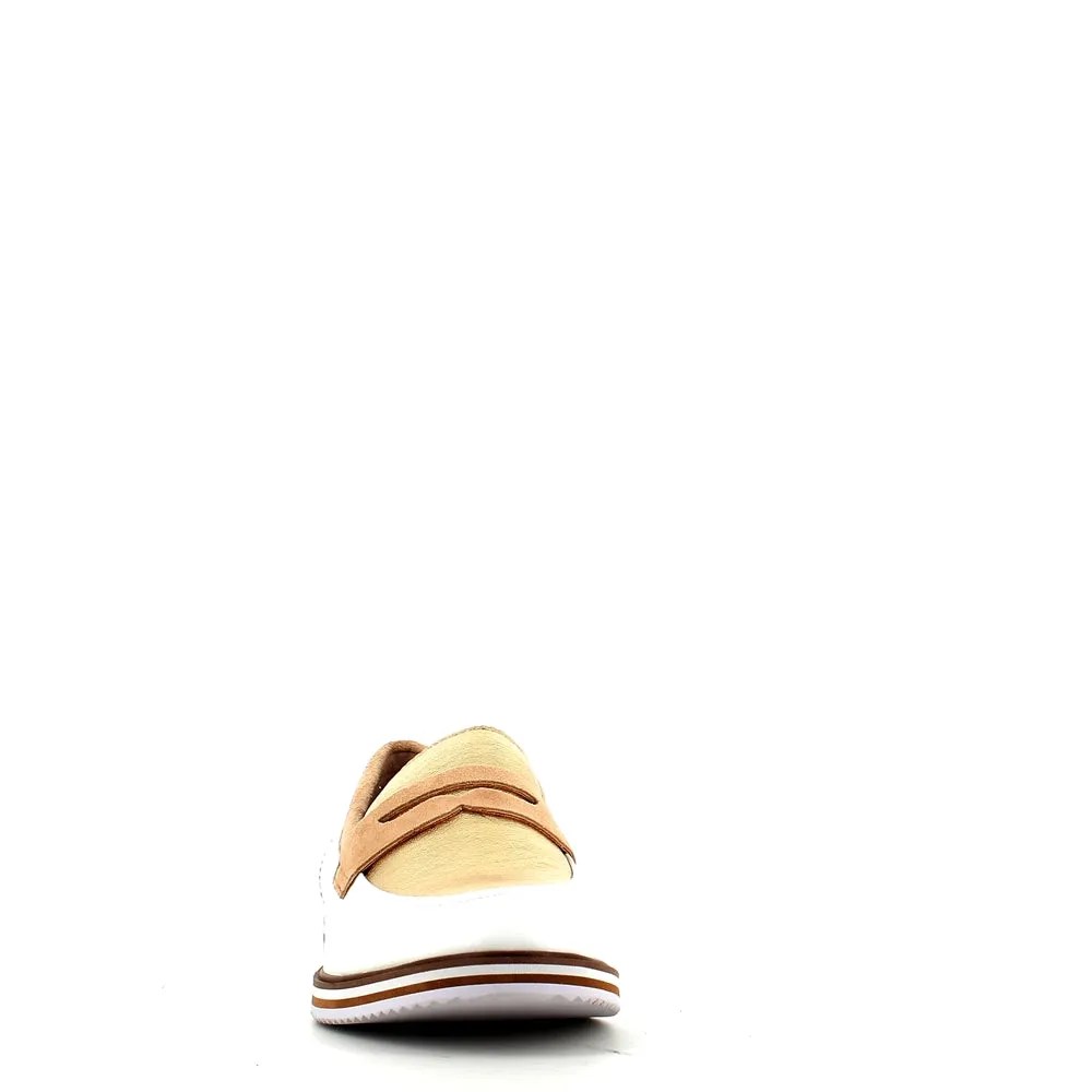 Regarde Le Ciel Dalma Loafer White/Gold
