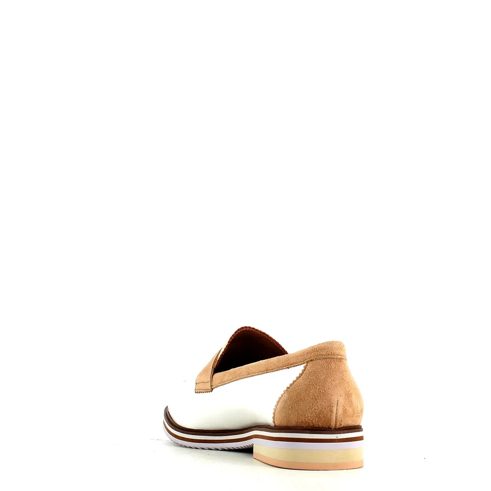 Regarde Le Ciel Dalma Loafer White/Gold