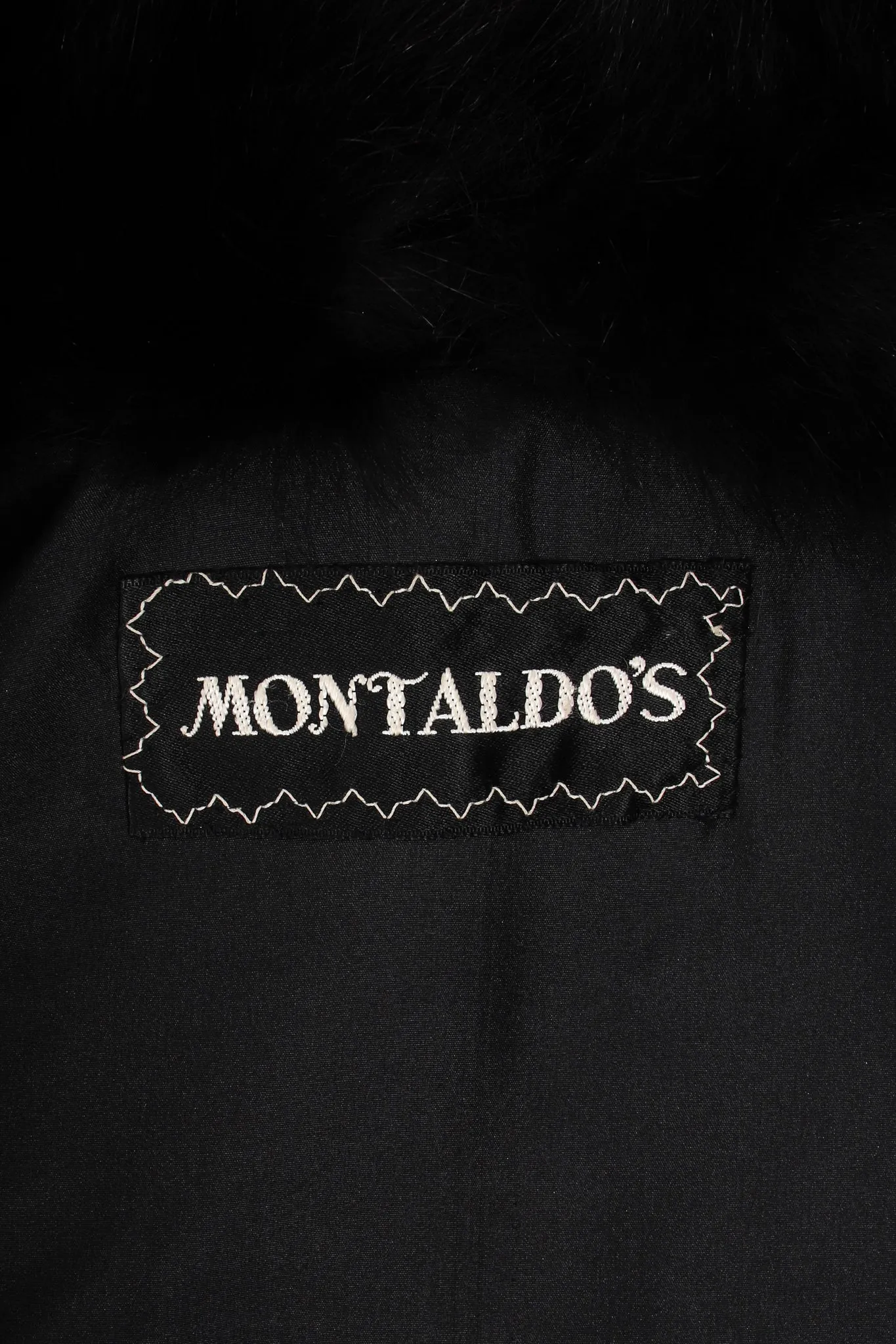 Rhinestone Quilted Fur Swing Jacket