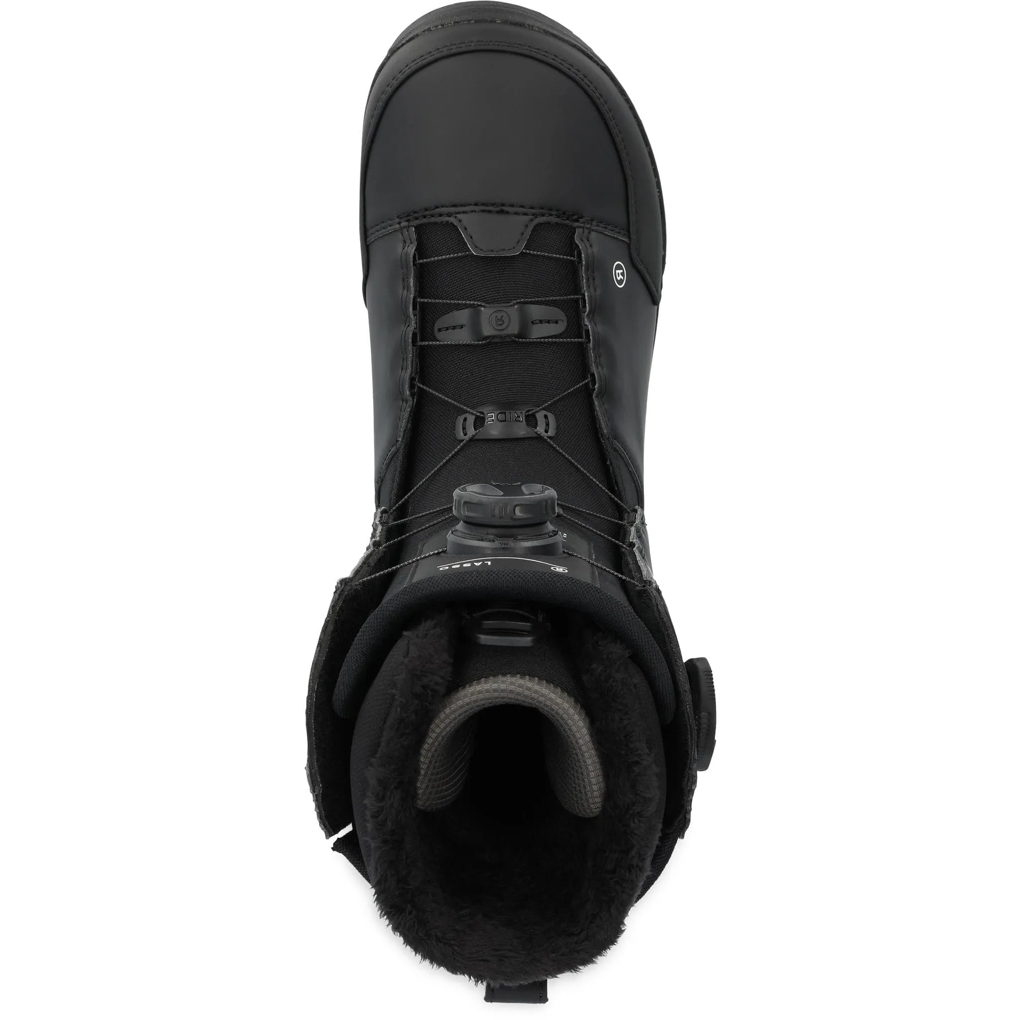 Ride Lasso Snowboard Boots Black 2025