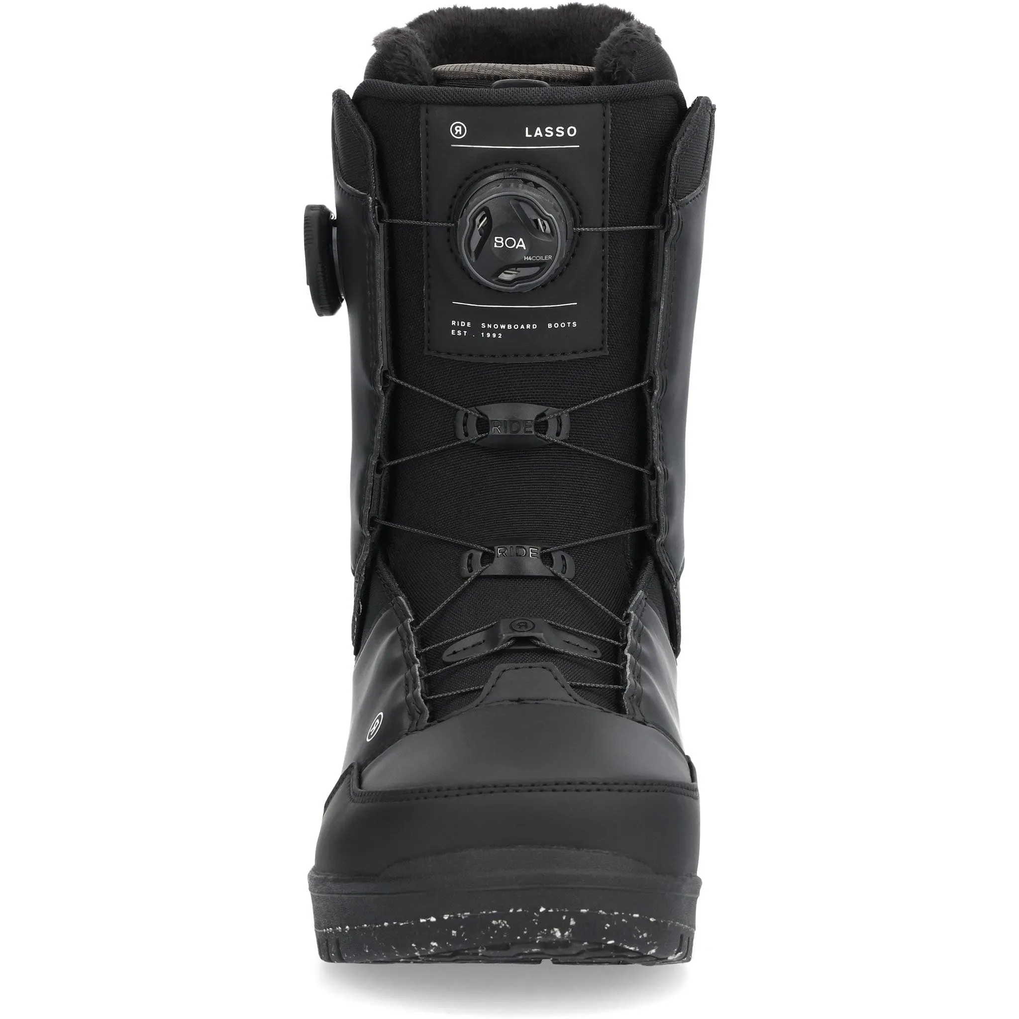 Ride Lasso Snowboard Boots Black 2025