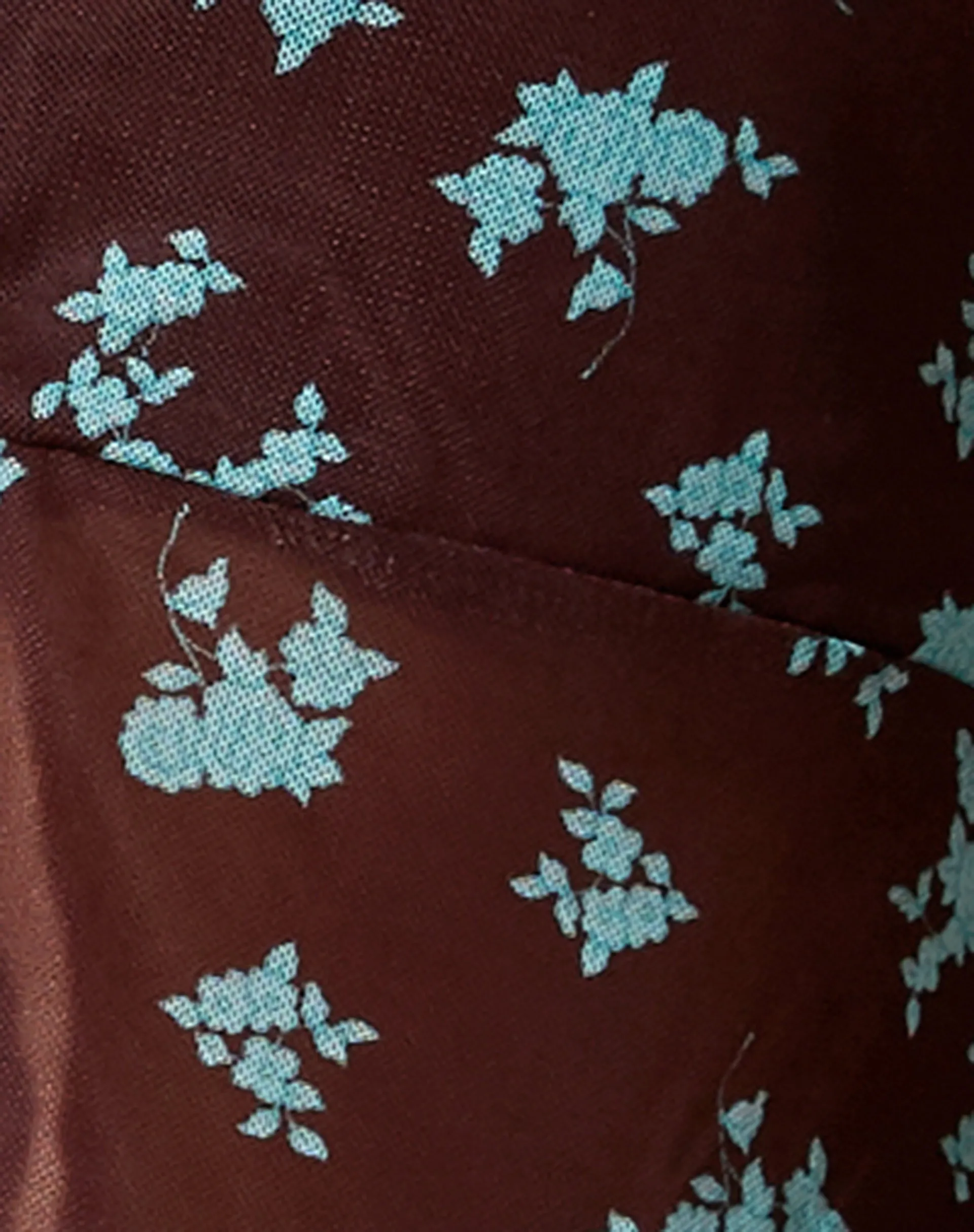 Ruya Top in Femme Floral Blue and Brown