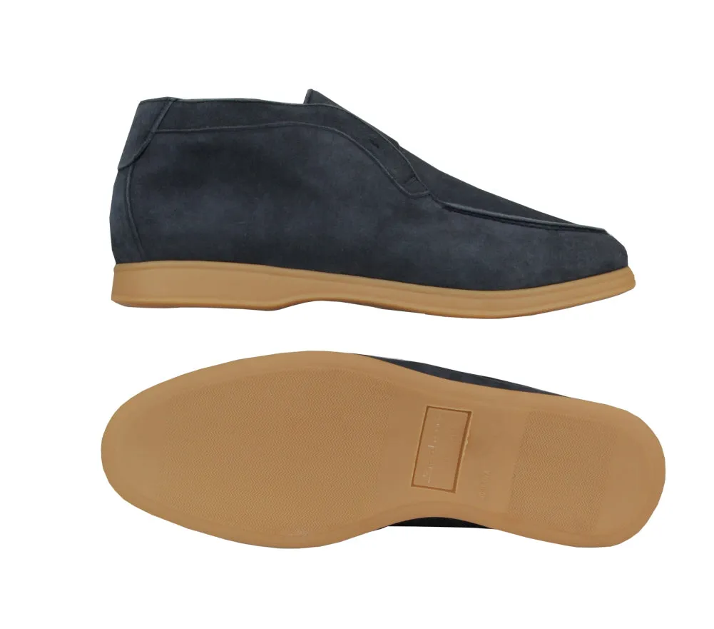 Sartorio Napoli Dark Blue Ankle Boots