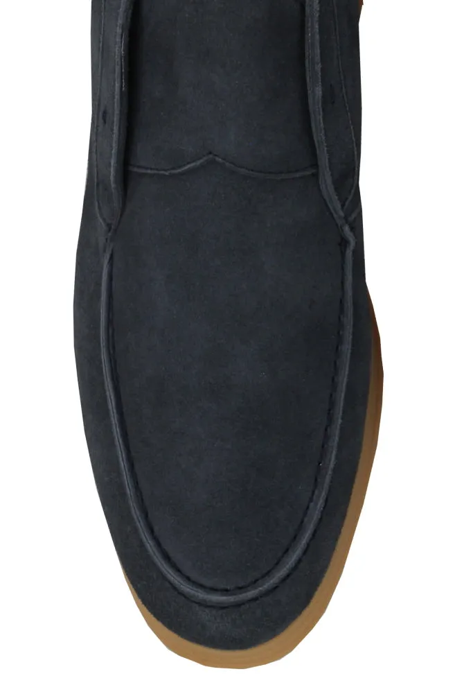 Sartorio Napoli Dark Blue Ankle Boots