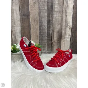 Shoes Sneakers By Cme In Red, Size: 8