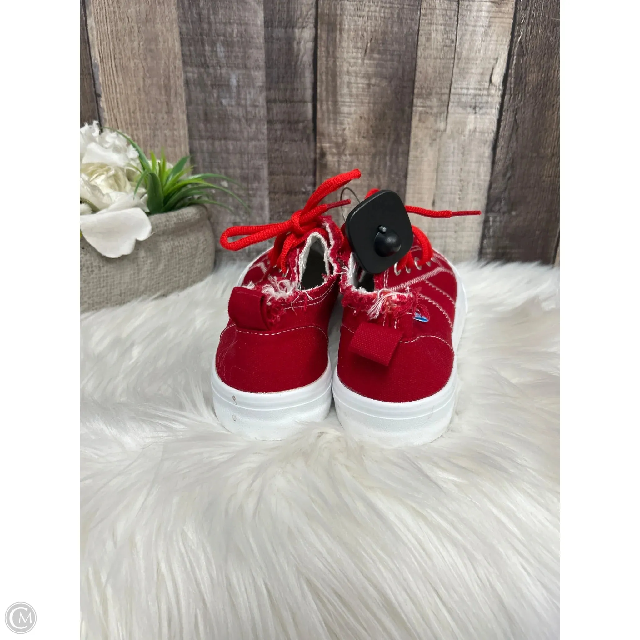 Shoes Sneakers By Cme In Red, Size: 8