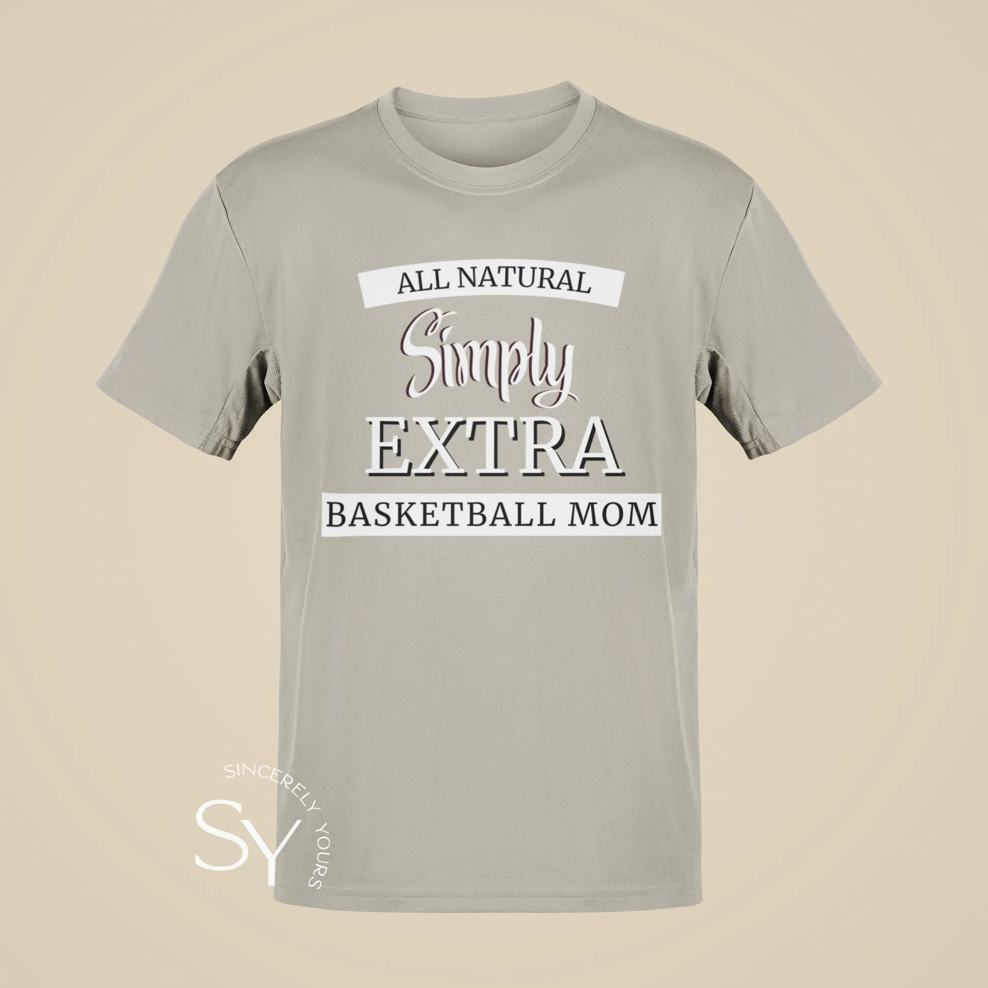 Simply Extra Basketball Mom -  T-Shirt