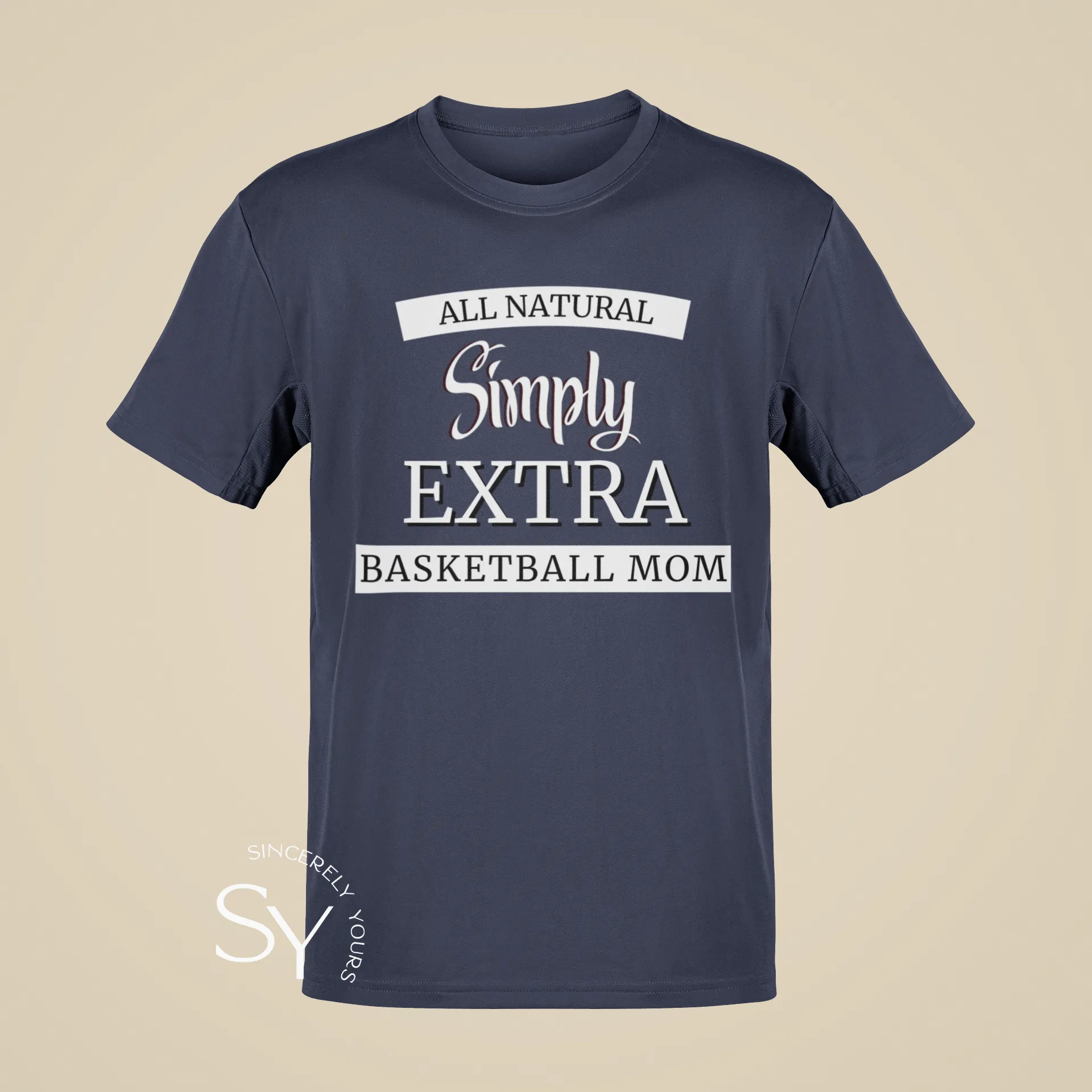 Simply Extra Basketball Mom -  T-Shirt